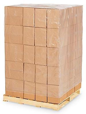 46 x 44 x 80 2 Mil Clear Pallet Covers