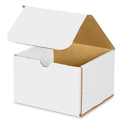 6 x 6 x 4 White Indestructo Mailers