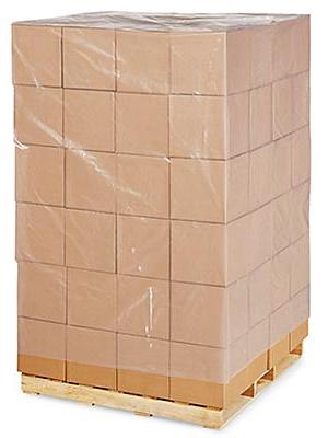 51 x 49 x 97 4 Mil Clear Heavy Duty Pallet Covers