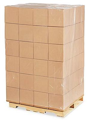 52 x 48 x 96 4 Mil Clear Heavy Duty Pallet Covers