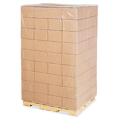 48 x 48 x 102 3 Mil Clear Pallet Covers