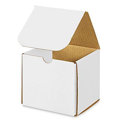 5 x 5 x 5 White Indestructo Mailers