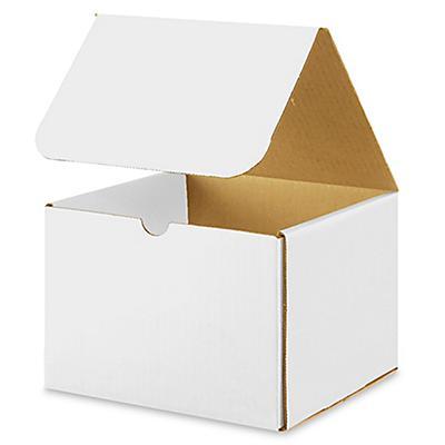 8 x 8 x 6 White Indestructo Mailers